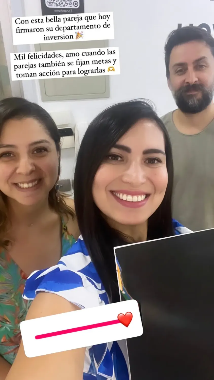 Cliente de Jessica Pirela en proceso de inversión inmobiliaria 2
