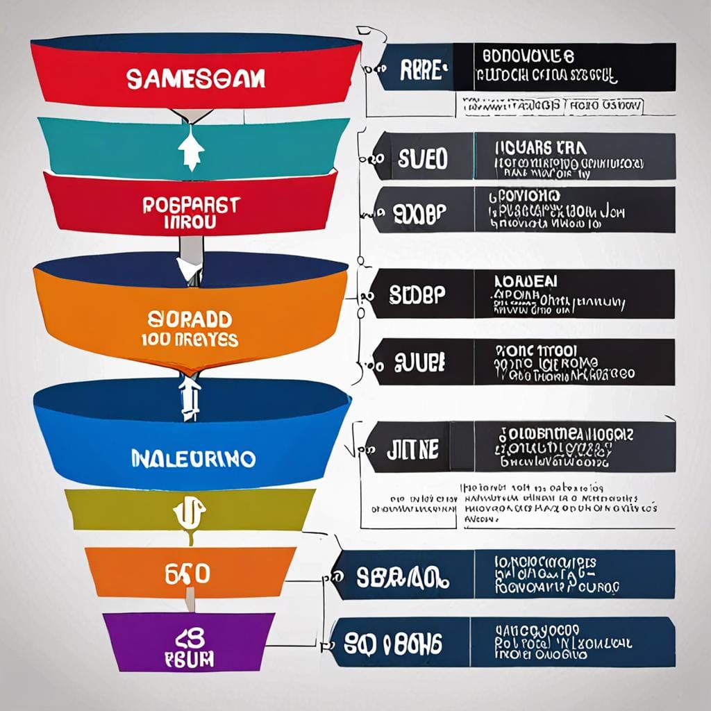 sales funnel diagram checkout upsell steps