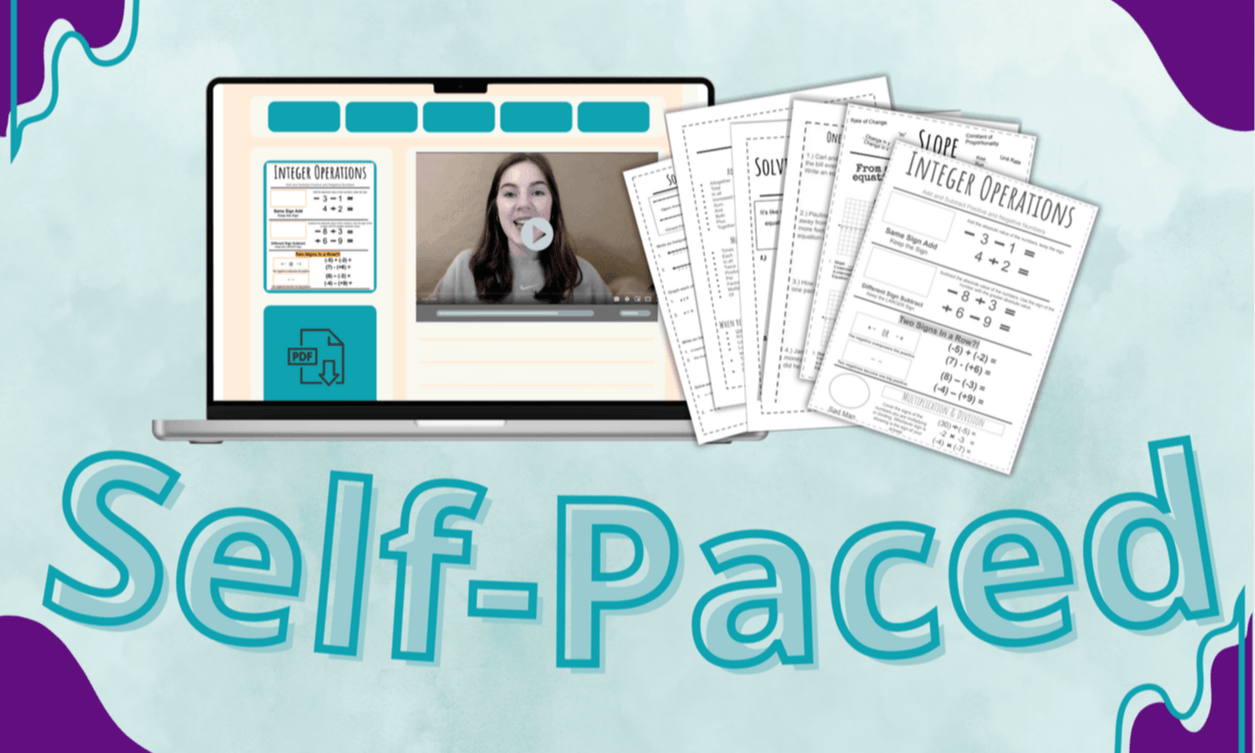 Pre-Algebra Self-Paced