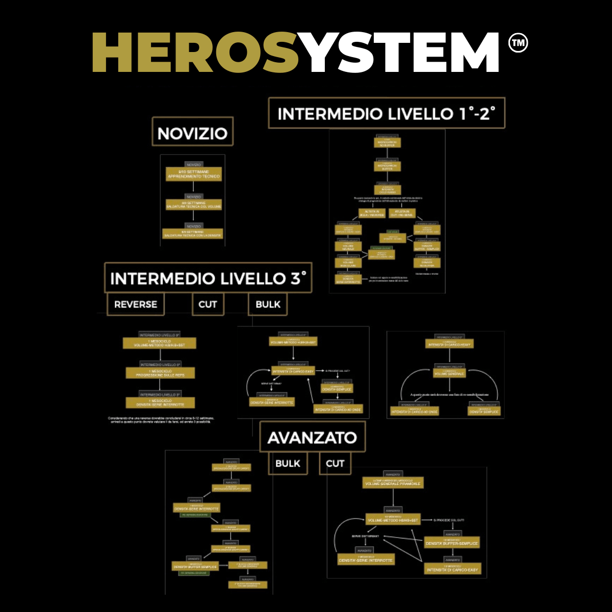 Mappa HEROSYSTEM Contest Roadmap