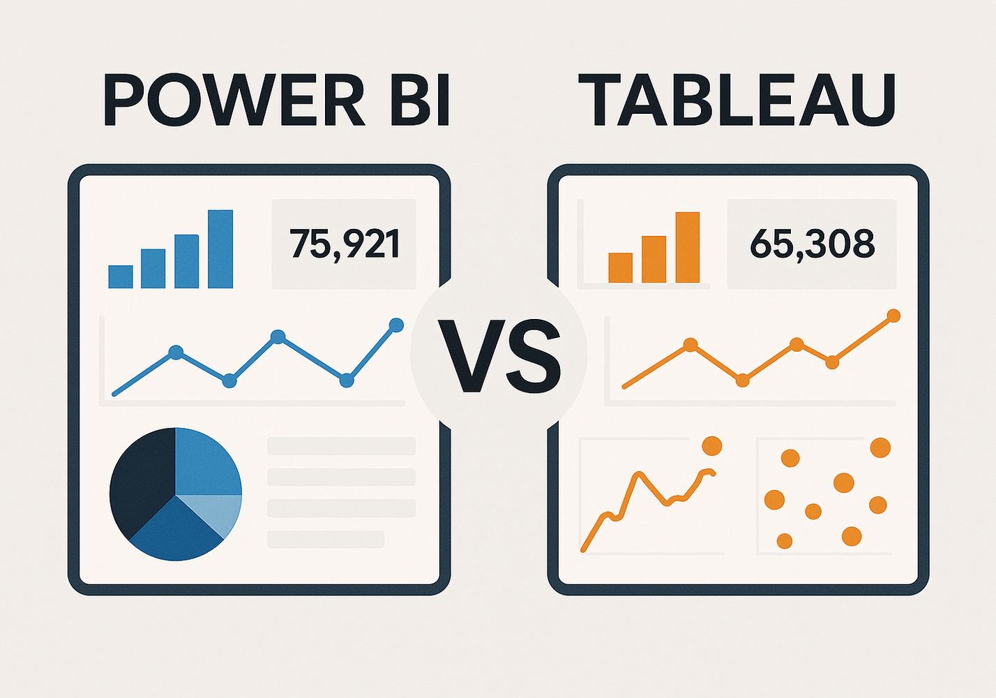 Power BI vs. Tableau (2025)