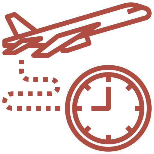 Flight Bookings: Airplane flying in the sky illustrating domestic and international flight booking deals.