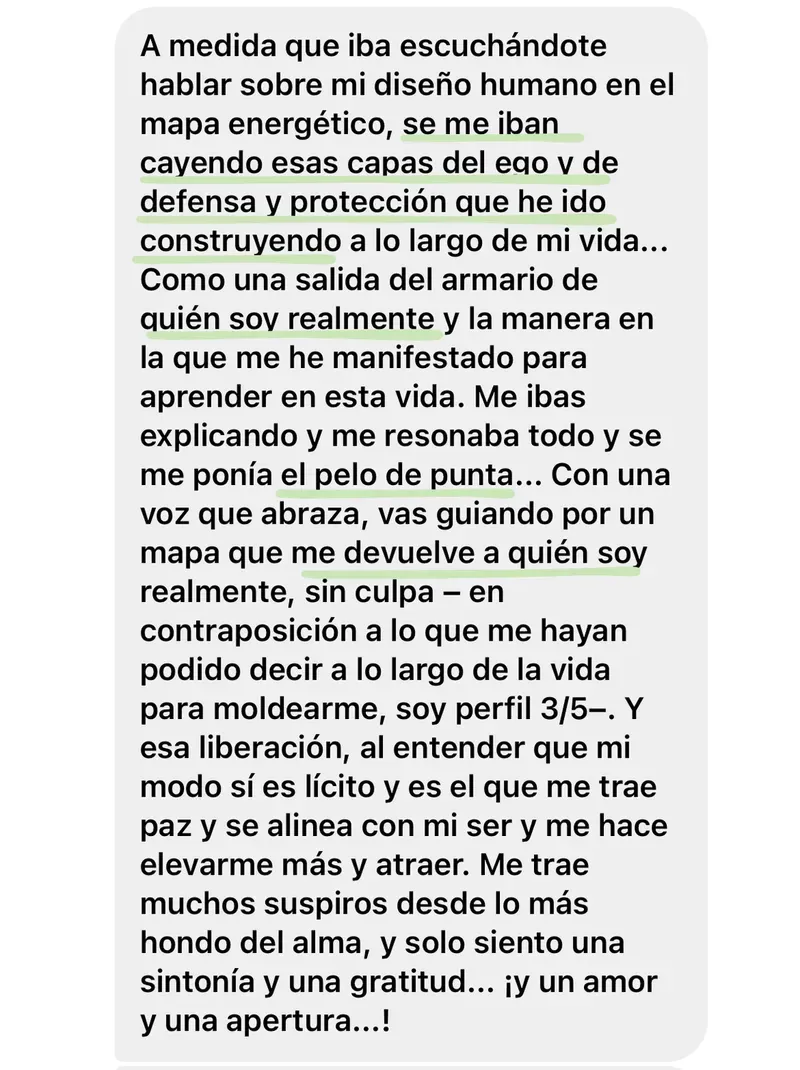 Testimonio Real Diseño Humano
