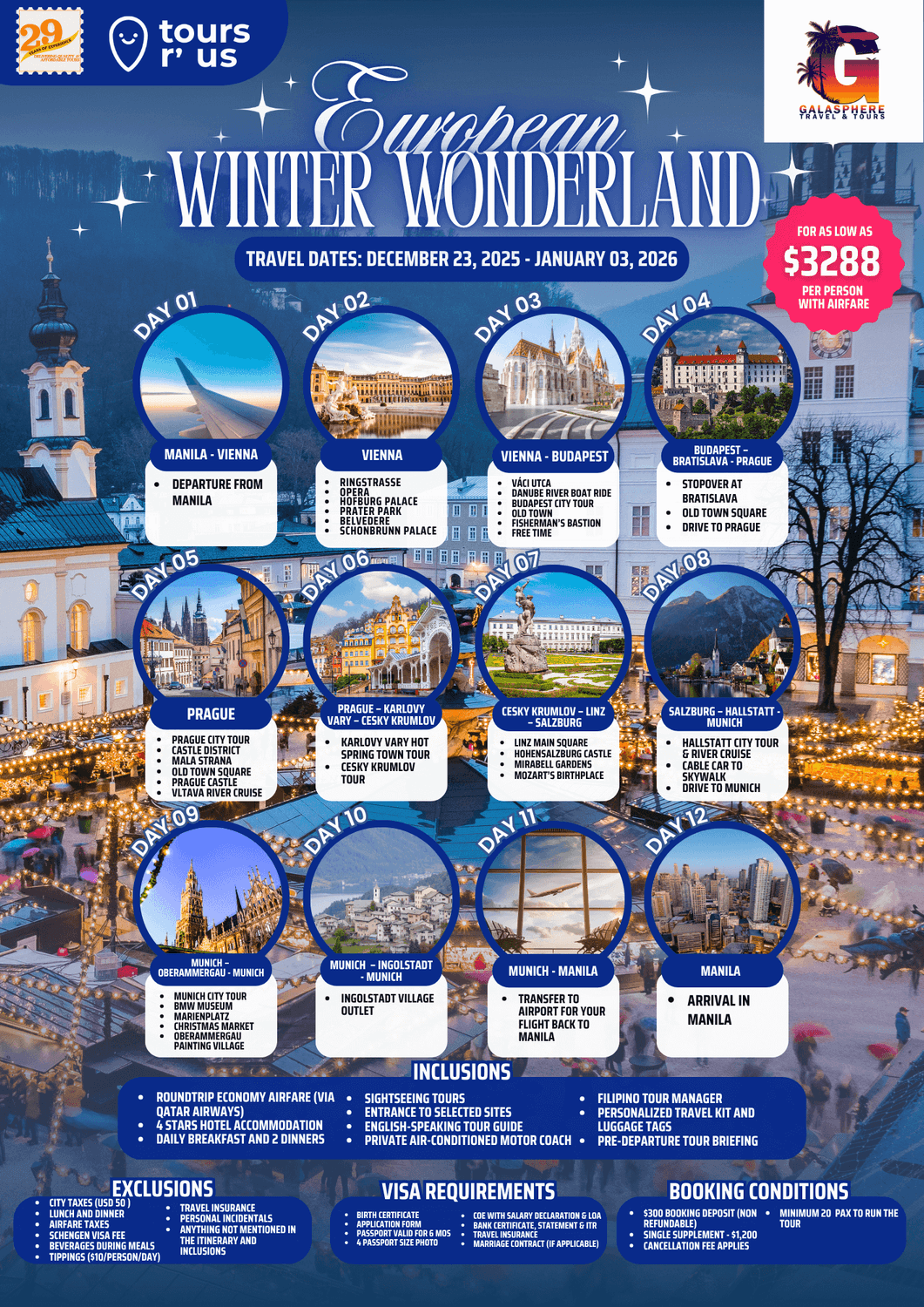 EUROPEAN WINTER WONDERLAND TOUR