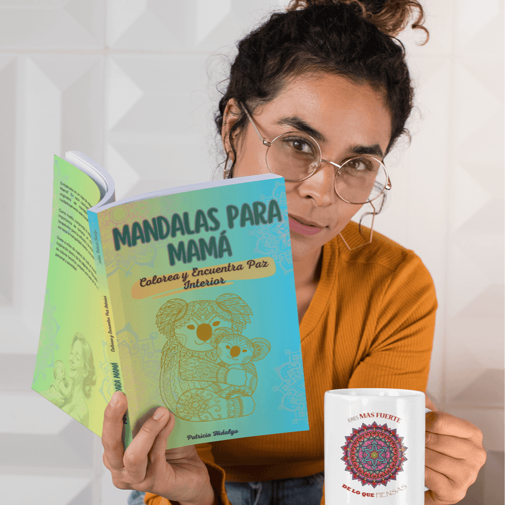 Libro para Colorear Mandalas para Mamá