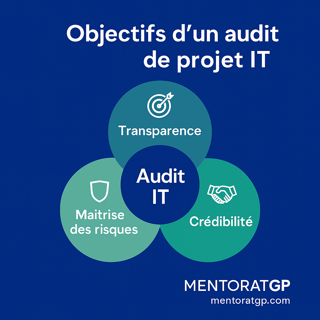 Bénéfices d'un audit projet informatique - transparence, maîtrise des risques et crédibilité
