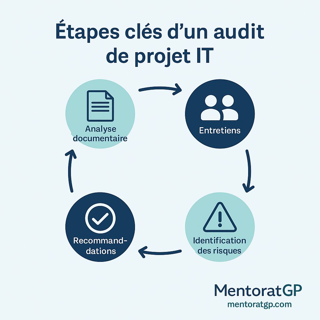 Checklist audit projet IT - points essentiels à vérifier pour sécuriser un projet informatique