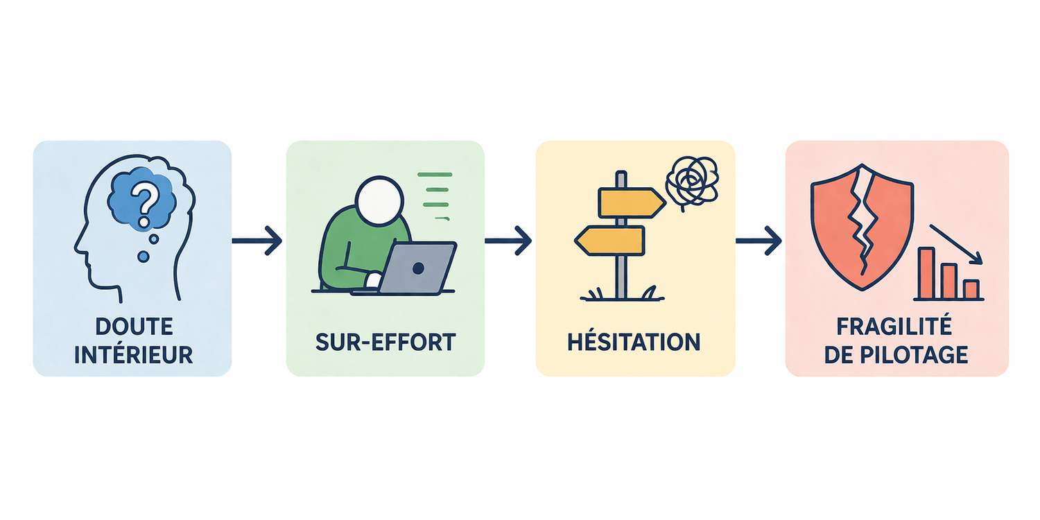 effets du syndrome de l’imposteur sur le pilotage d’un chef de projet IT