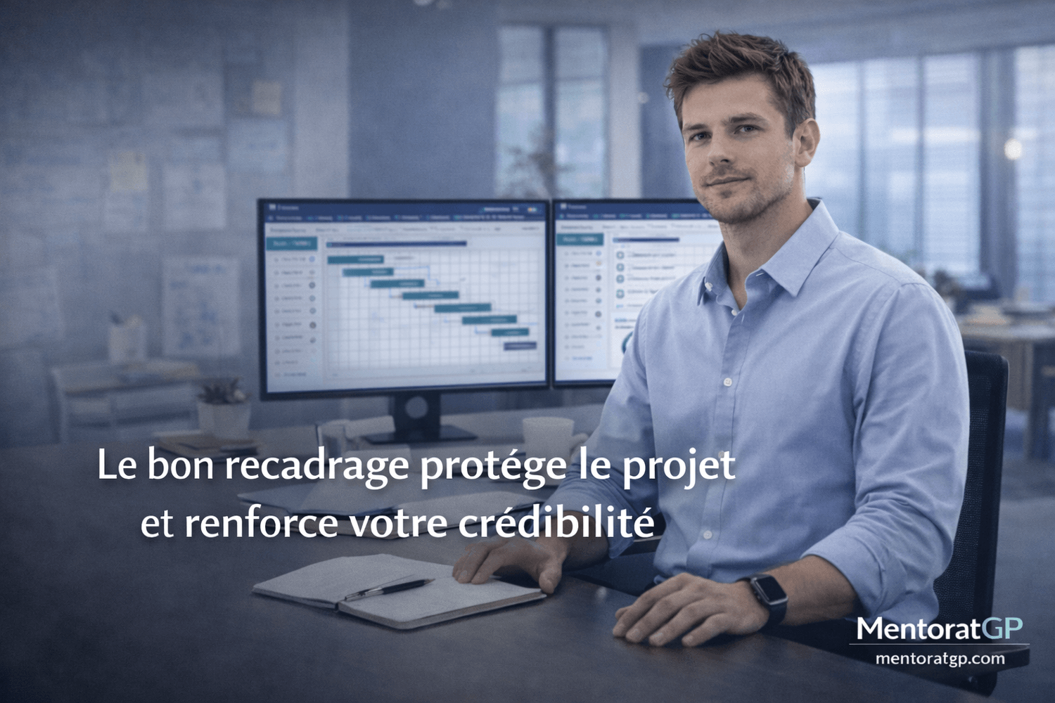 crédibilité du chef de projet IT grâce à un recadrage clair