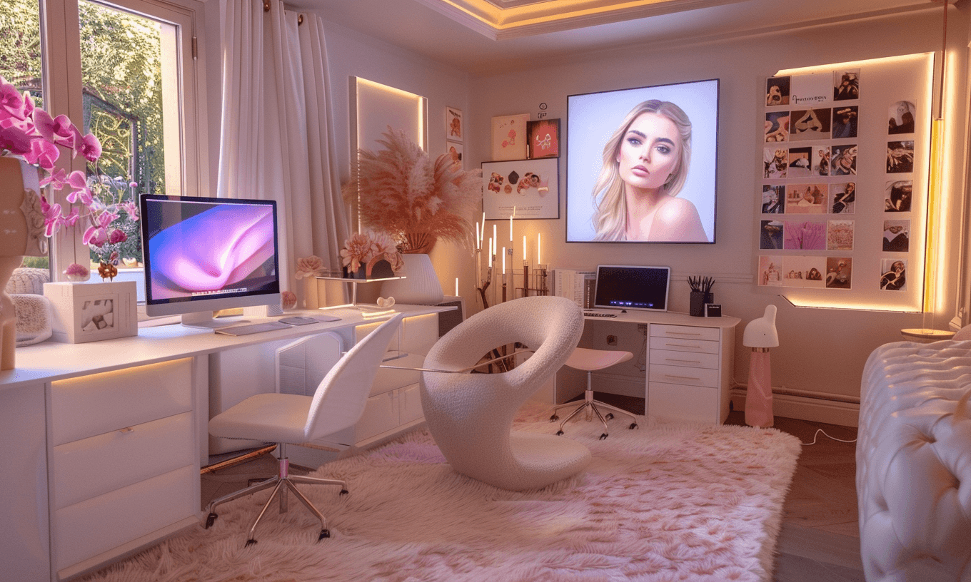 Get your hands on MidJourney High-Gloss Business Glam Prompt Pack now!