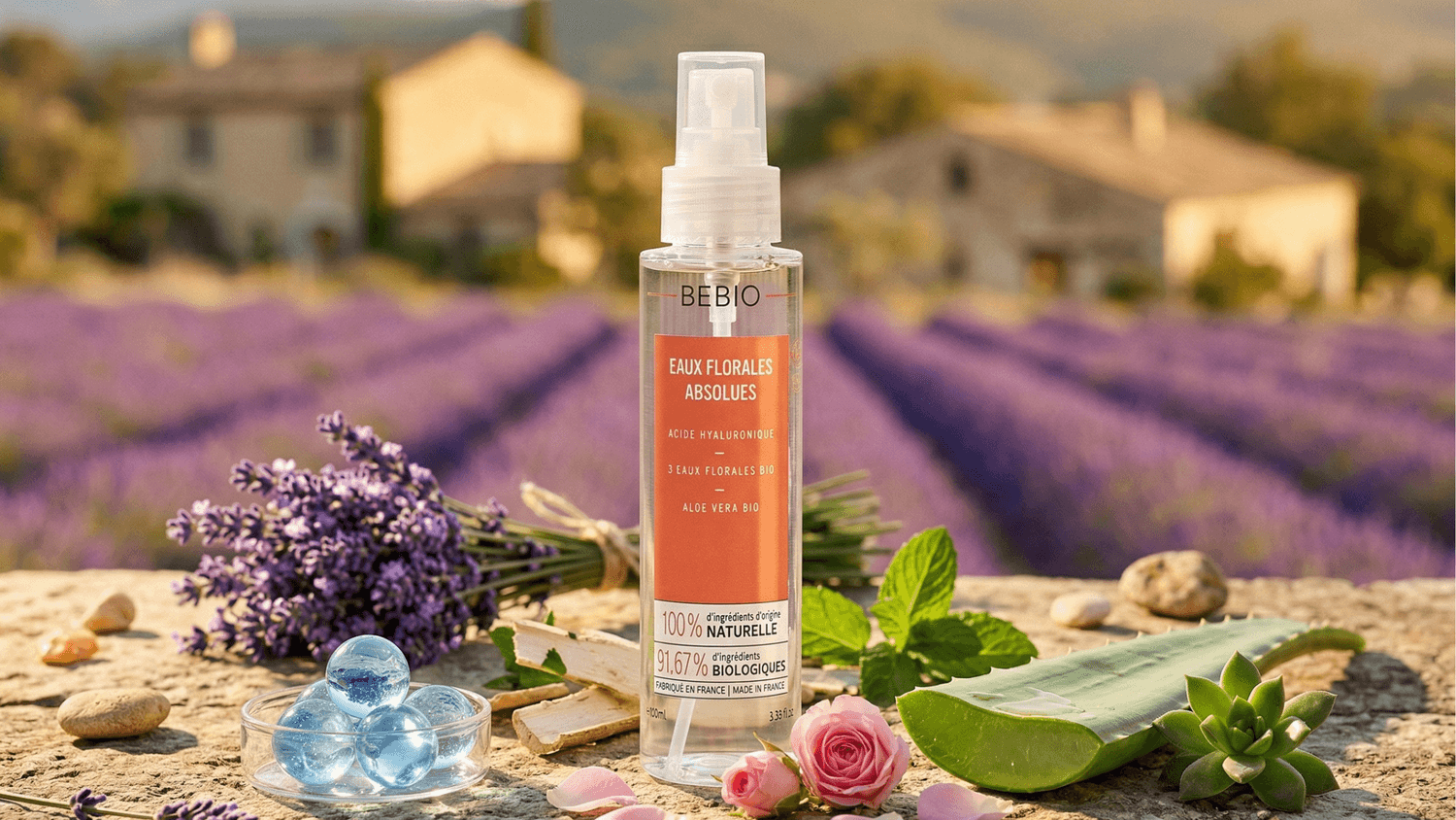 Éveil Fraîcheur & Brume - Eaux florales et botaniques