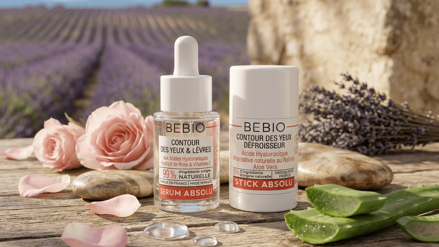 Duo Regard - Soin contour des yeux naturel