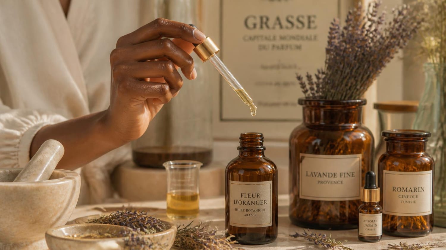 Grasse et son savoir-faire en parfumerie et cosmétique — Les Rituelles de Lunadhya