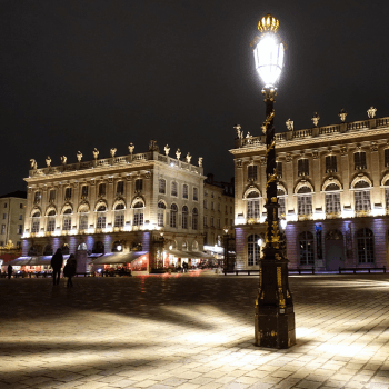 Un réverbère sur la Place Stanislas à Nancy