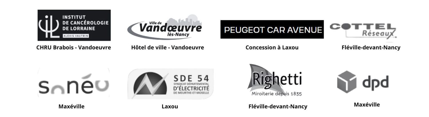 Parcours professionnel de Sade Diafat à Vandœuvre-lès-Nancy : expériences au CHRU Brabois, à la mairie de Vandœuvre, ainsi qu'auprès d'entreprises lorraines comme Peugeot Laxou, SDE 54, DPD et Righetti.