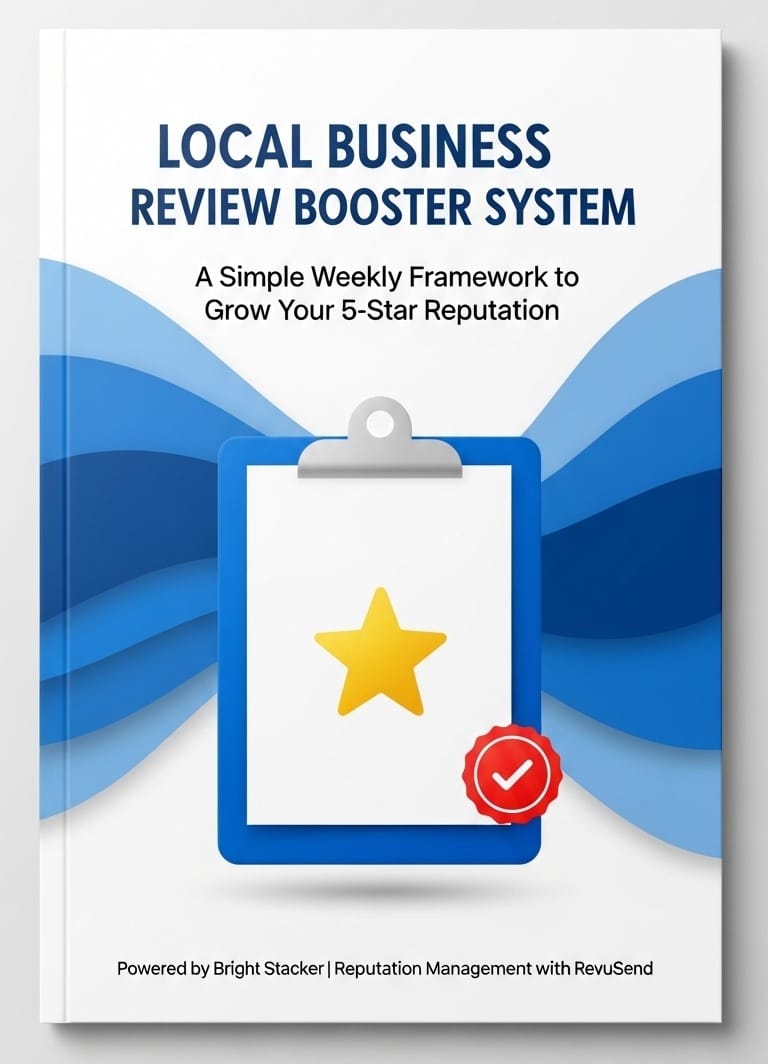 Local Business Review Booster System simple weekly framework to grow your 5-star reputation