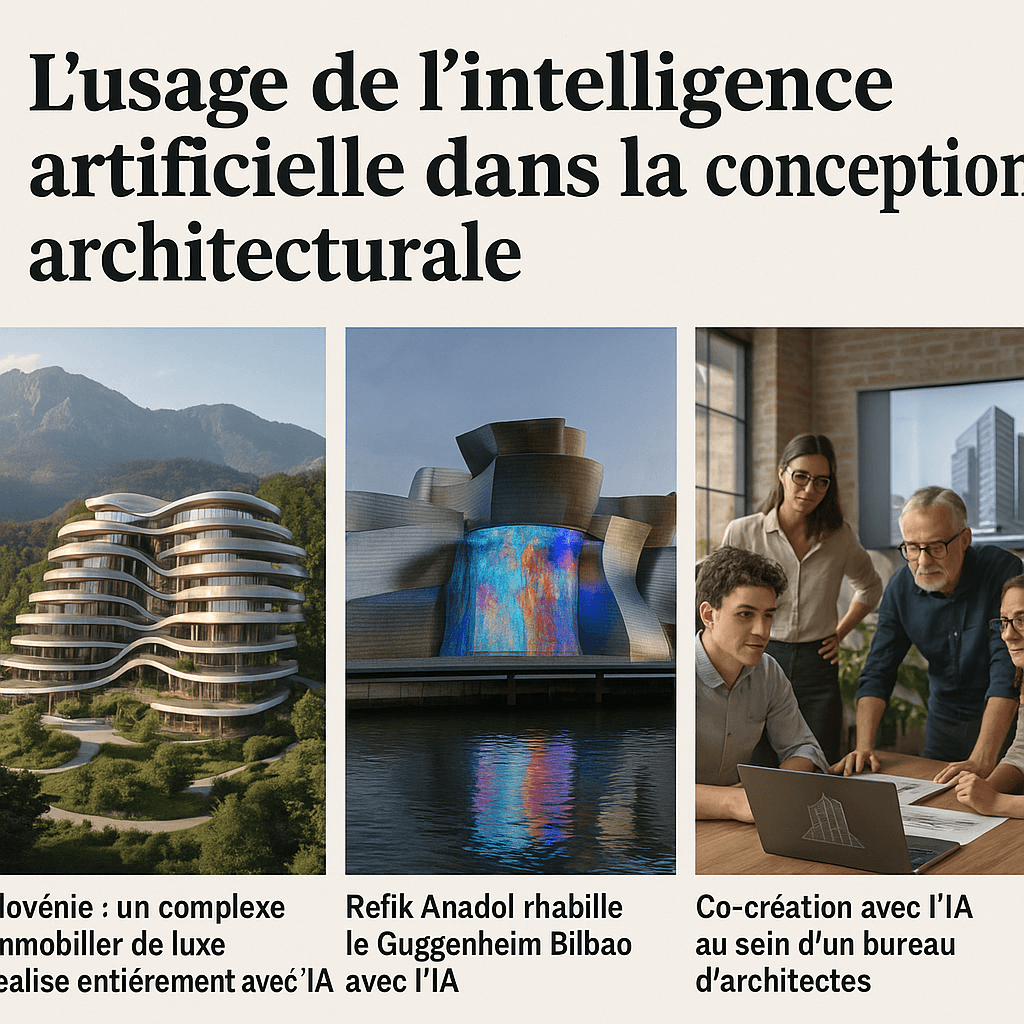 L'usage de l'intelligence artificielle dans la conception architecturale