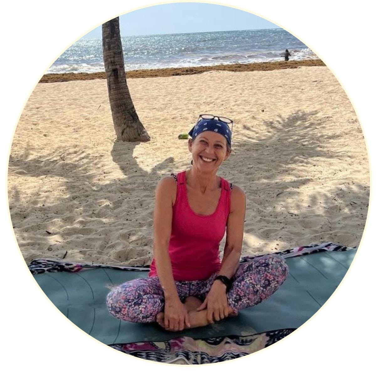 Kerstin Lora de la Cruz, profesora de yoga en Playa Palmera