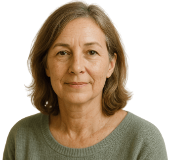 Man kijkt ontspannen in de camera – voelde zich eindelijk echt gehoord en geholpen