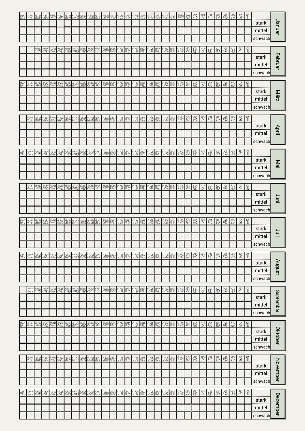 Zykluskalender