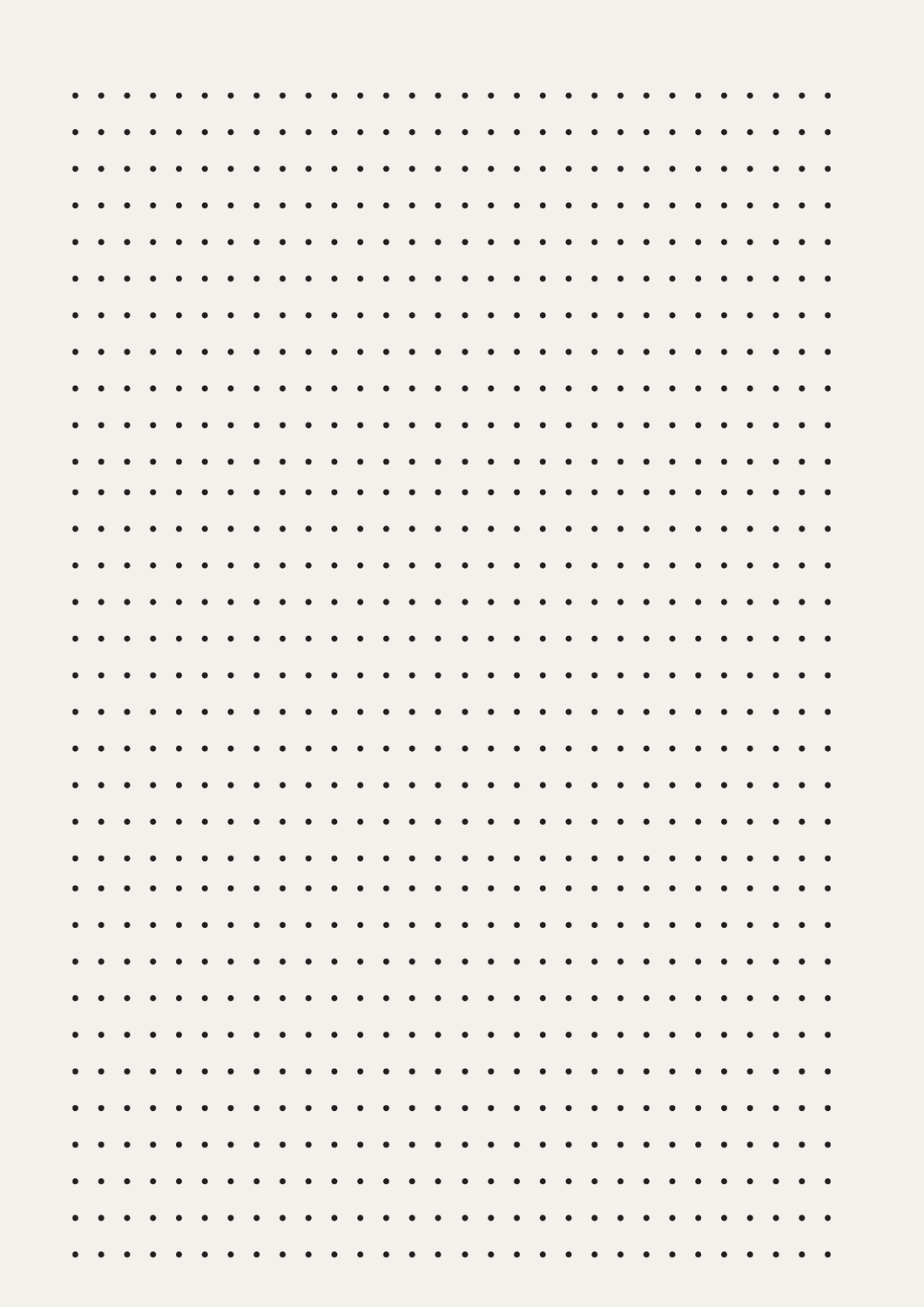 Notienseite mit Dots