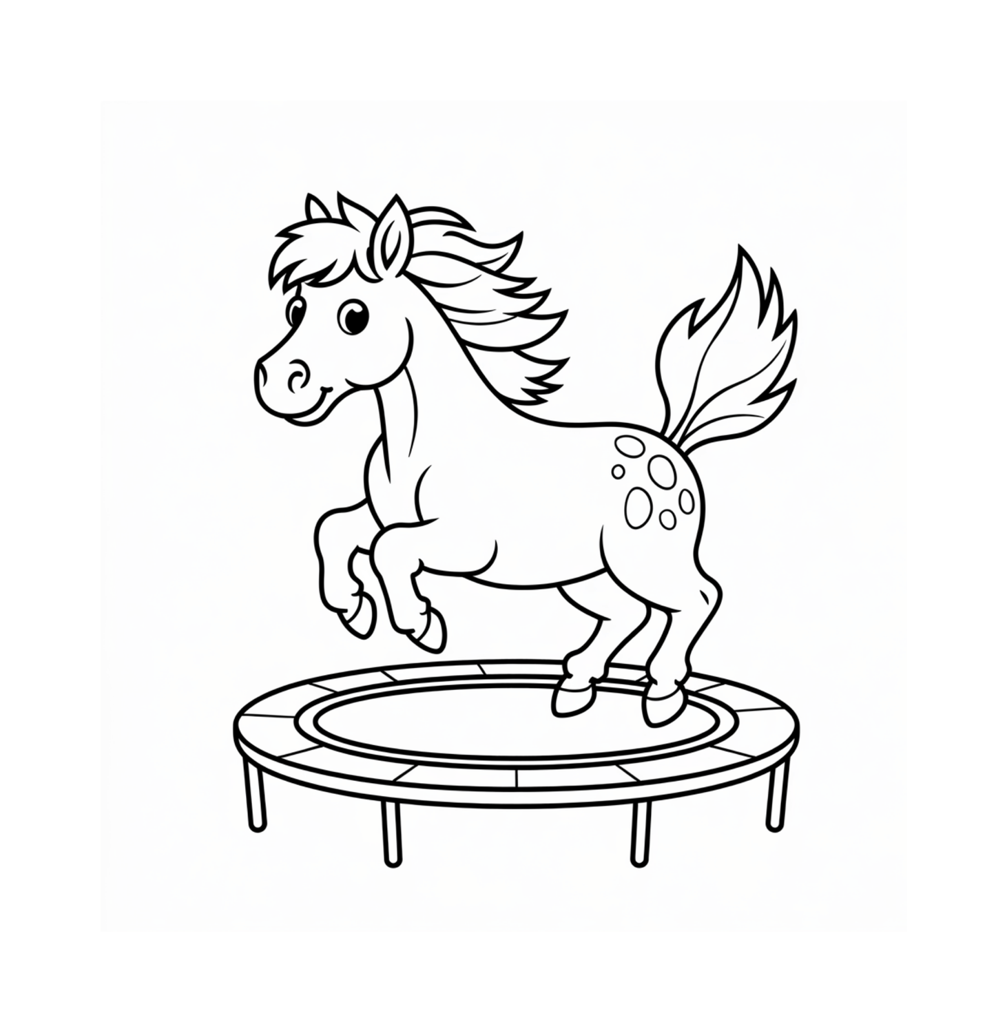 Trampolino-Pony