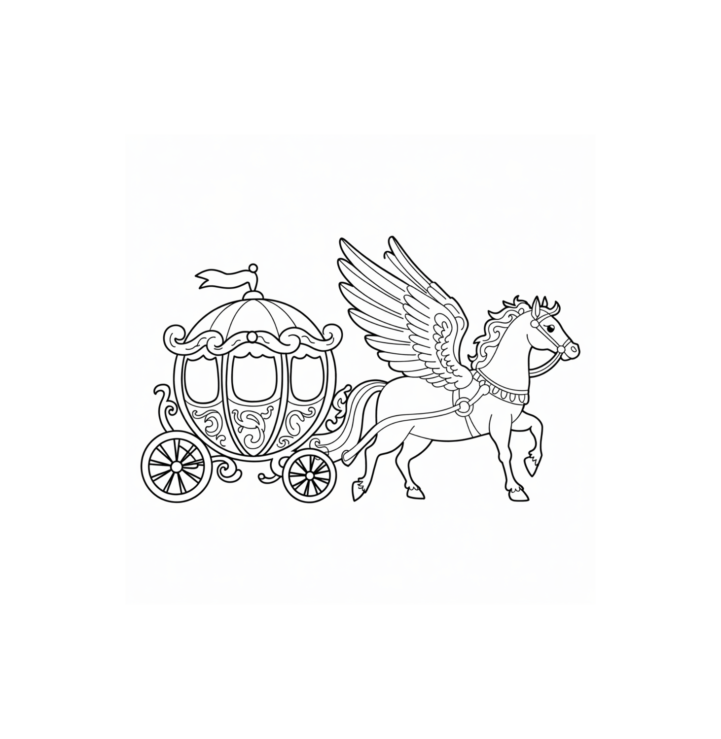 Pegasus-Kutsche
