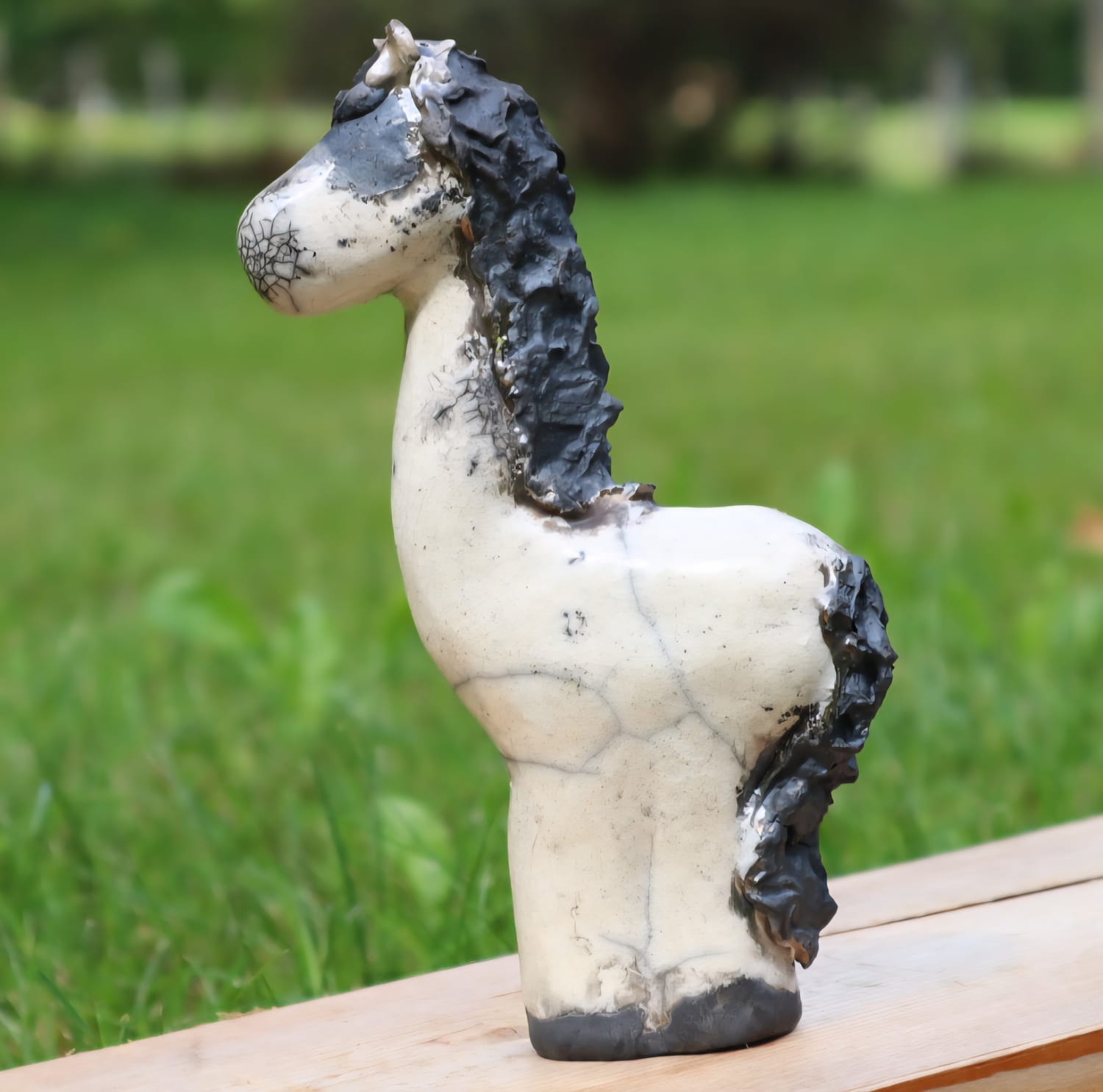ein Raku-Rössli für antje