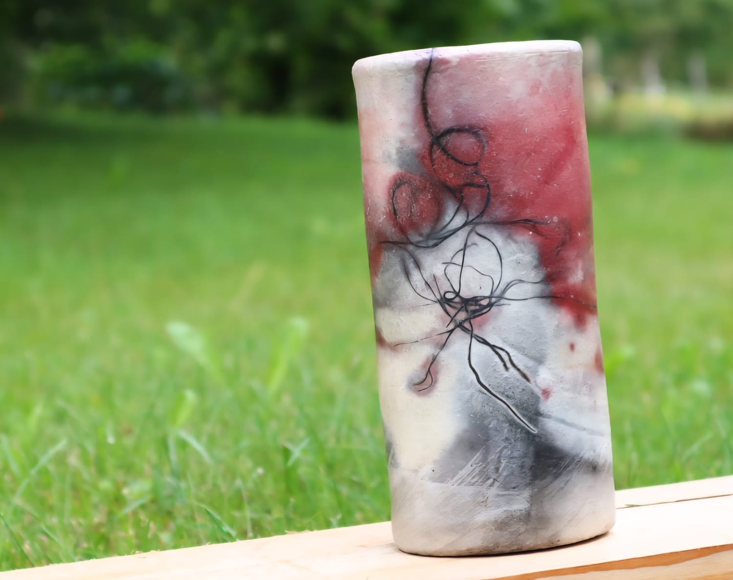 eine Vase im PiteFire