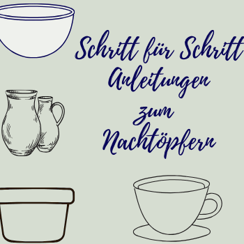 Schritt für Schritt zum eigenen Becher