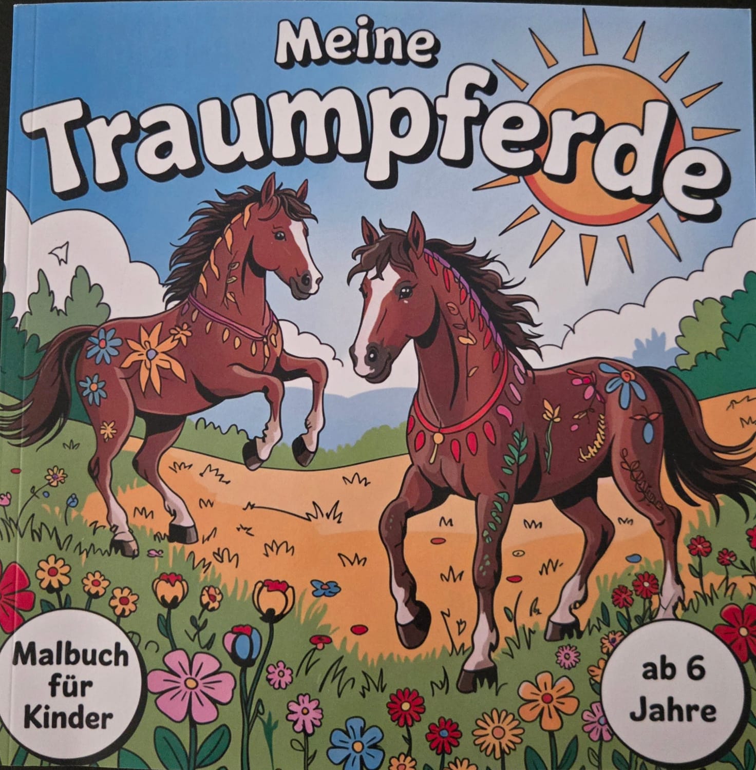 antjes erstes Malbuch "Meine Traumpferde"
