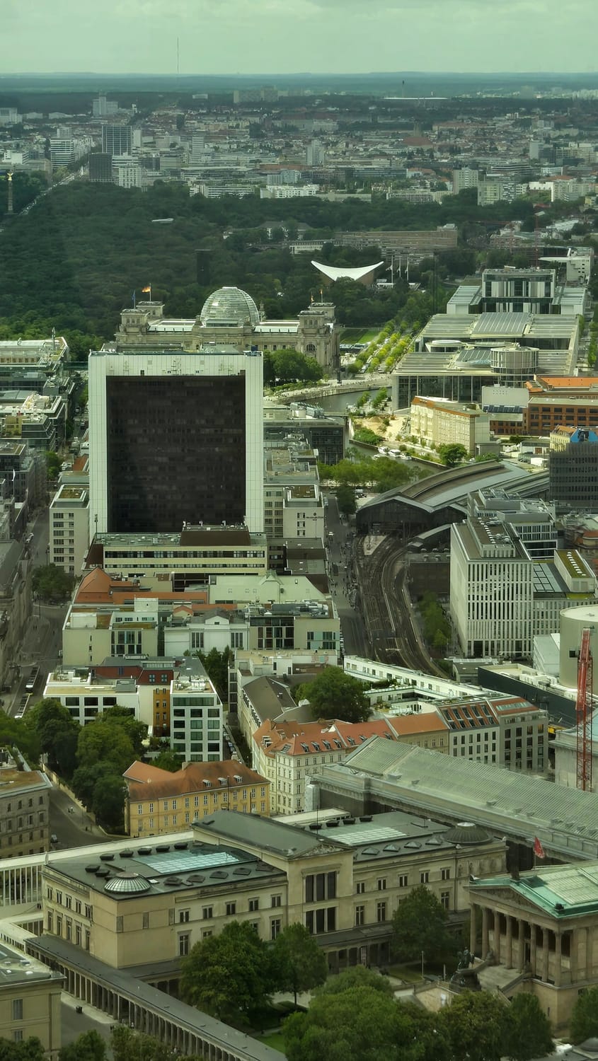 Berlin von oben - ein BLick aus dem Fernsehturm