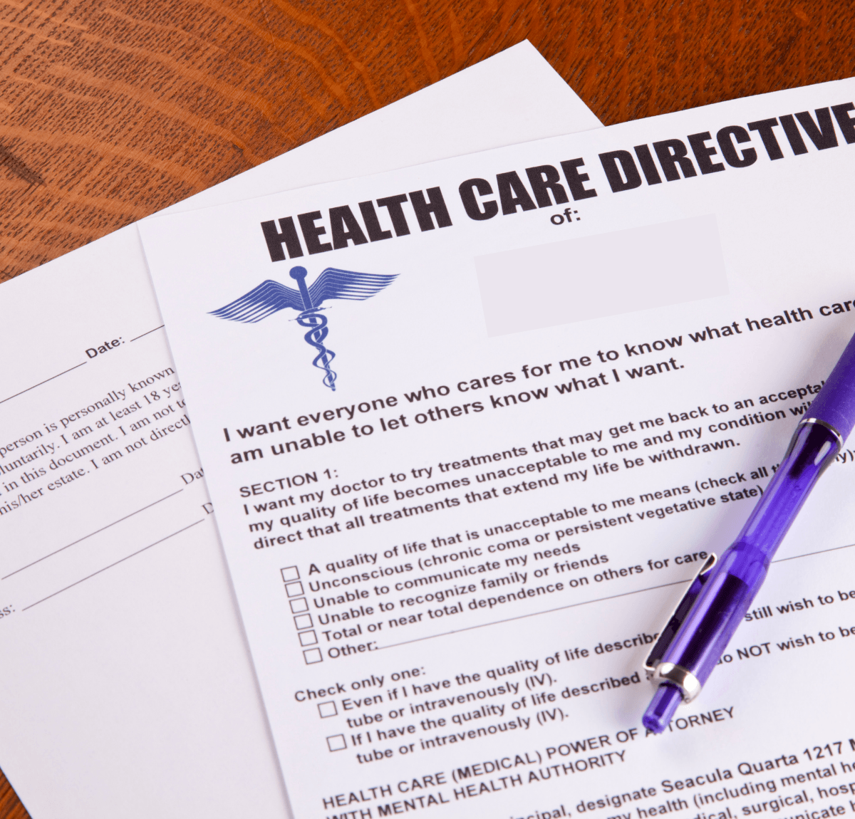 Healthcare Directives