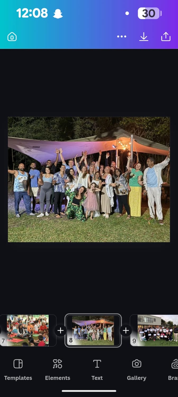 Outdoor group connection and retreat experience