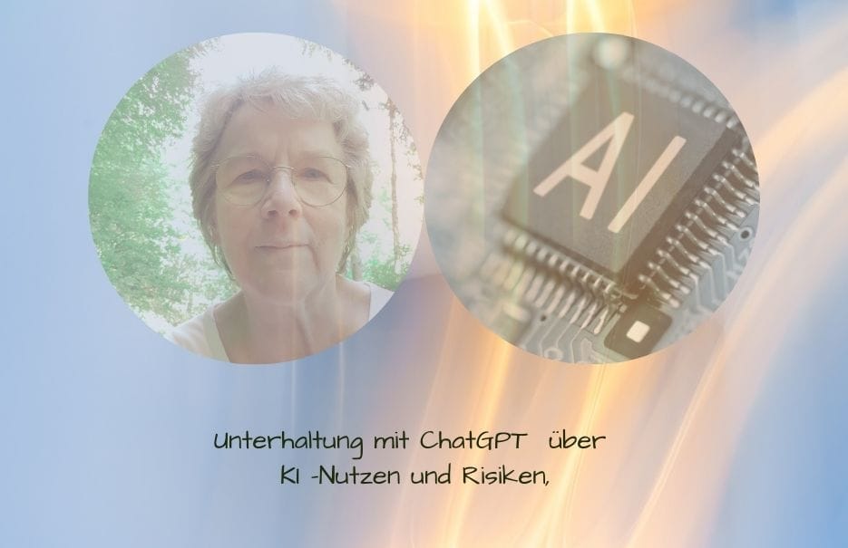 Martina und Speicherchip- Bild