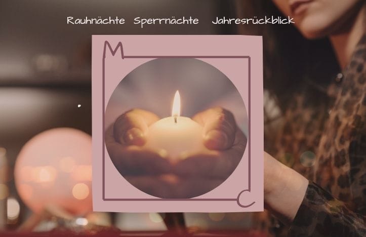 Frauen mit Kräuterbündeln, Lagerfeuer, Sonnenwende, Johanni