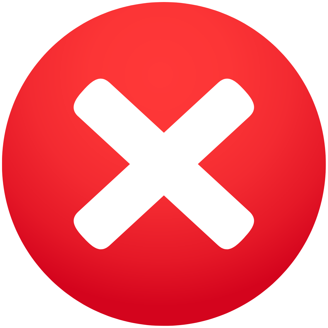 X icon