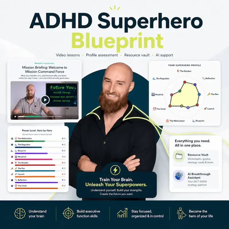 Eric Whittington, creator of The Superhero Blueprint