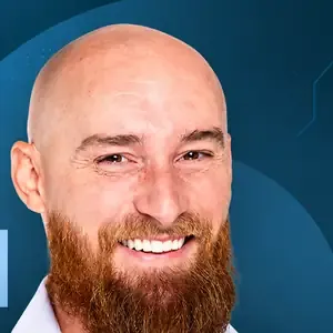 Eric Whittington, smiling