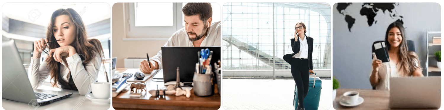 travel business myths travel agents at desk