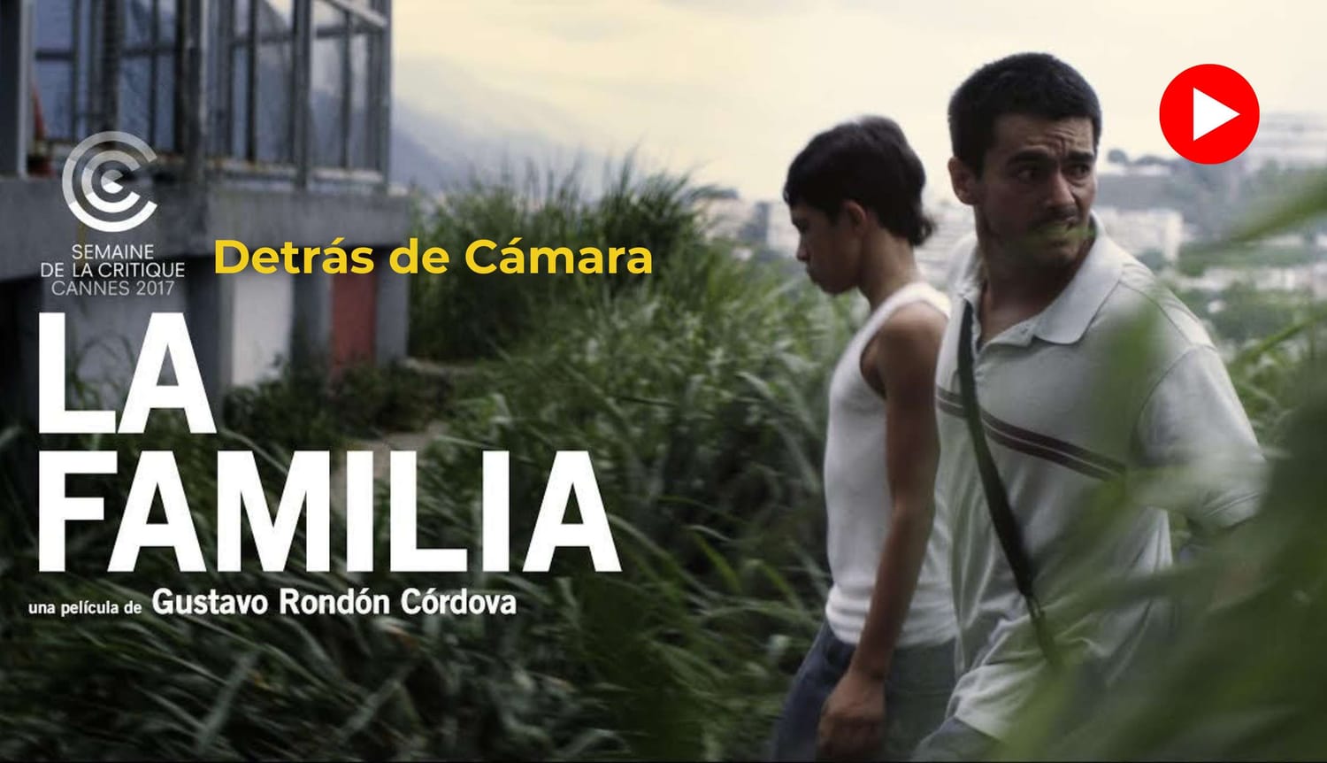Mini afiche del Detrás de Cámara de la película LA FAMILIA