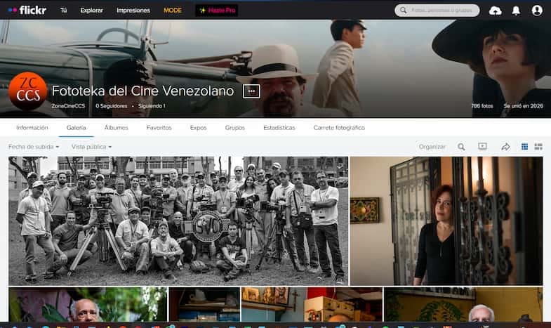Imagen de portada de colección fotográfica en Flickr