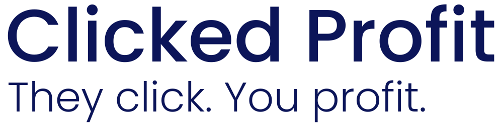 Clicked Profit Logotype