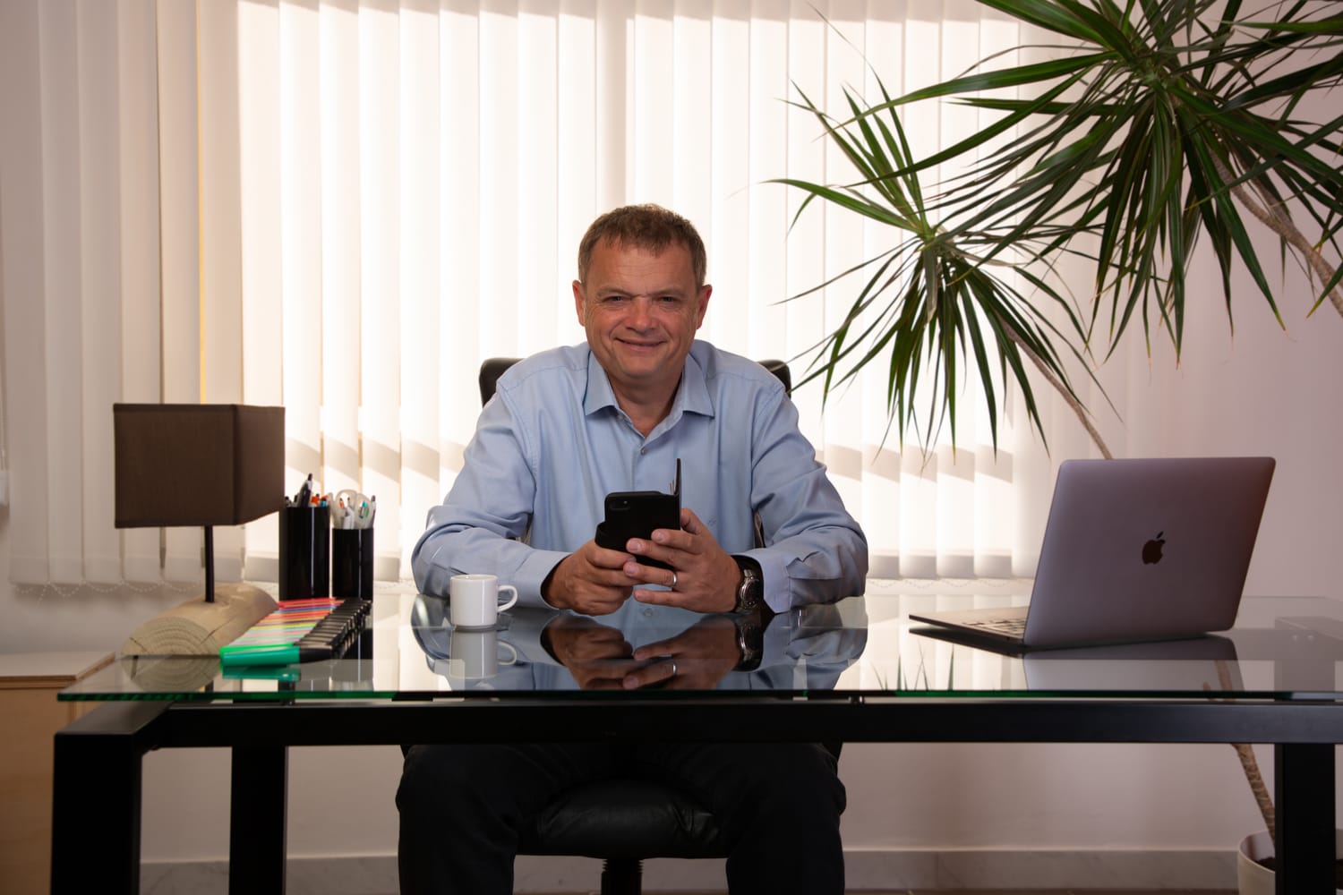 Jo&euml;l Alidor en consultation