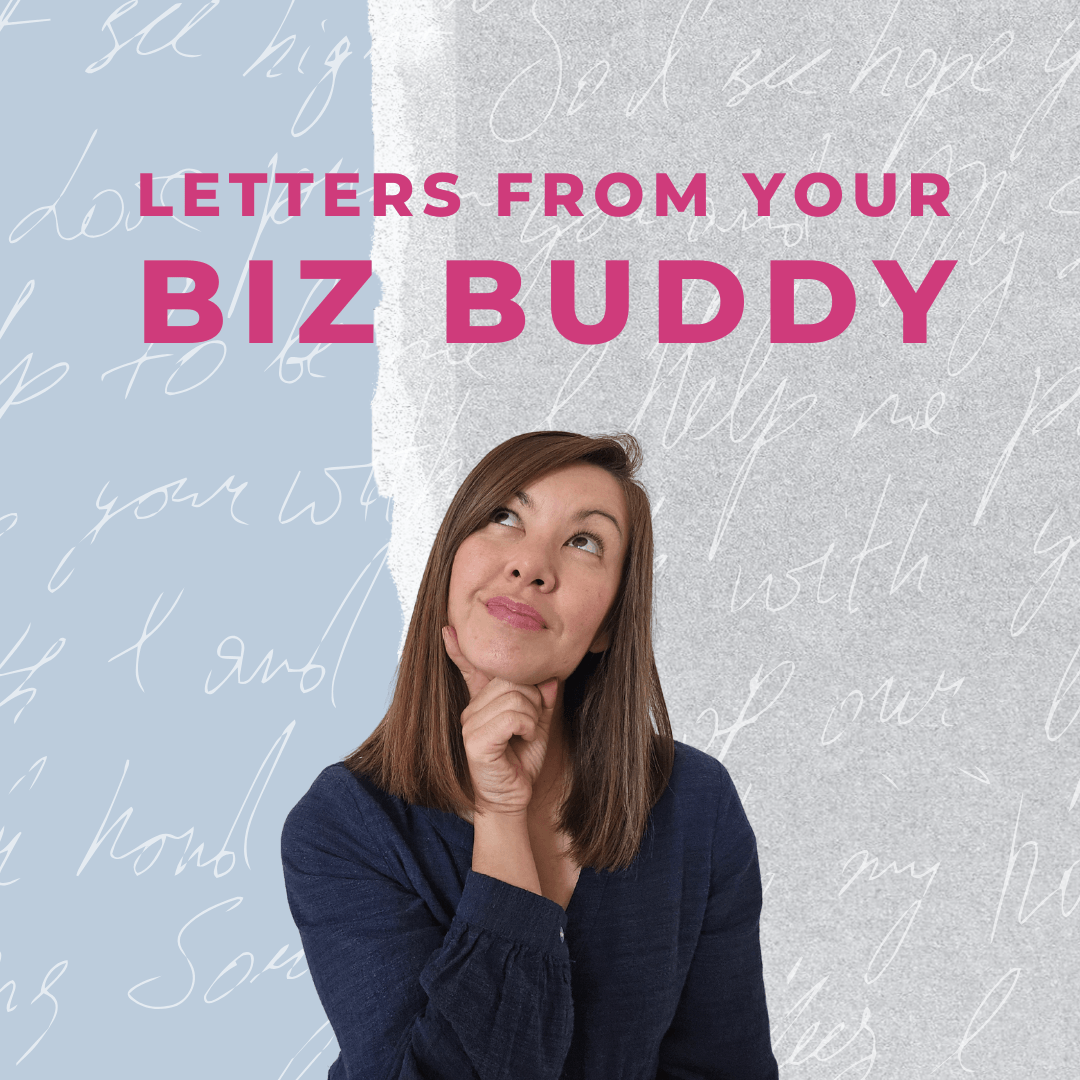 Weekly Letters from your BIZ BUDDY