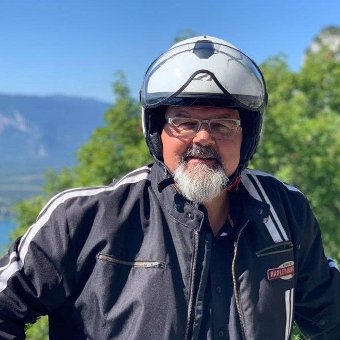 professional real estate advisor portrait man mountains