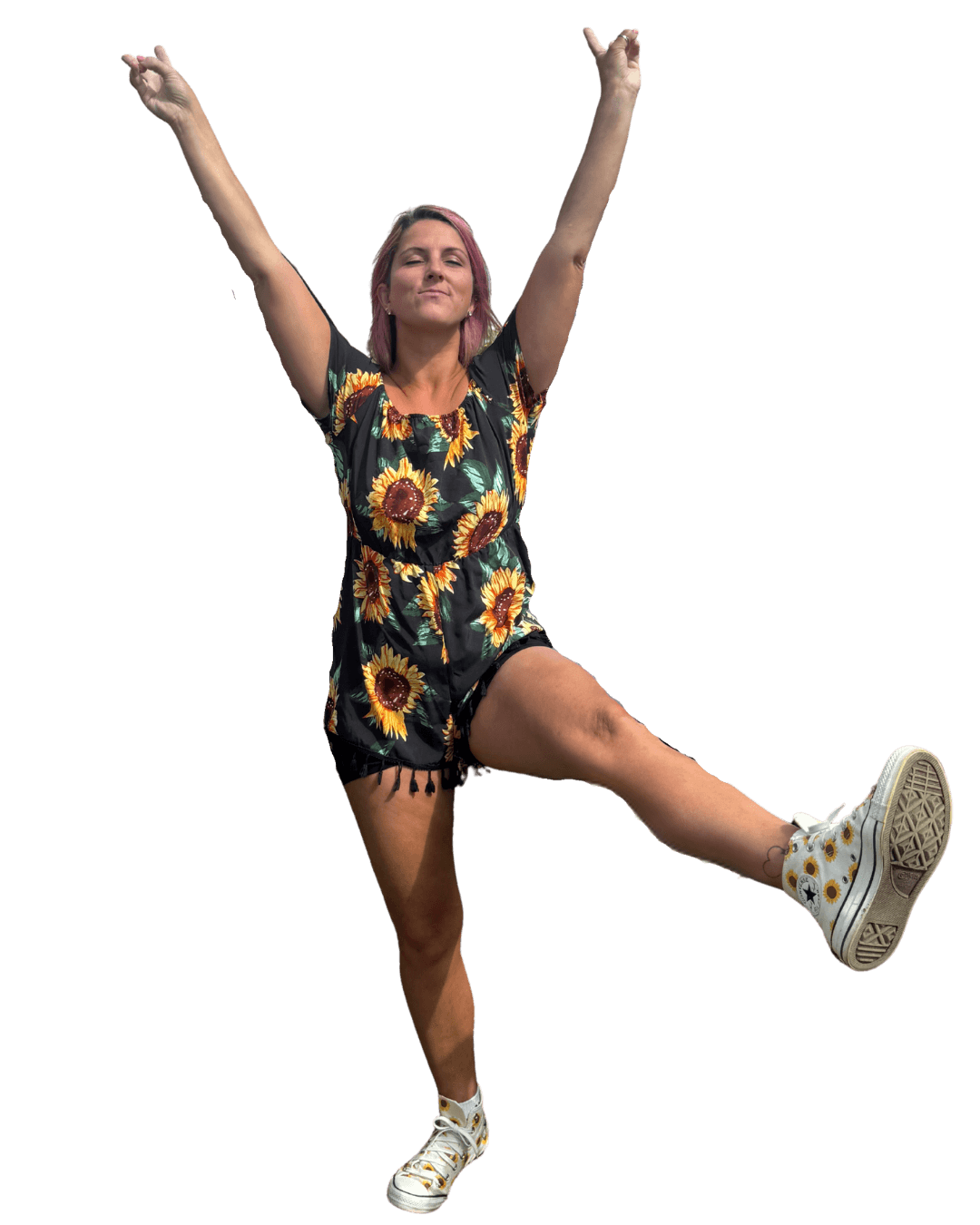 Sophie living the dream