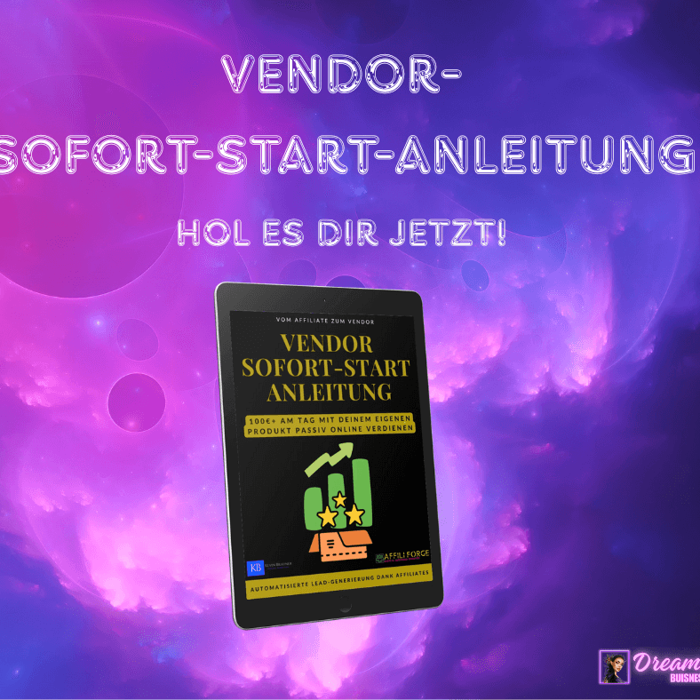 Vendor- Sofort-Start-Anleitung