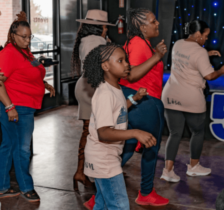 Tracy Denise Line Dancing at a 5280 Line Dance Crew Event in Denver CO