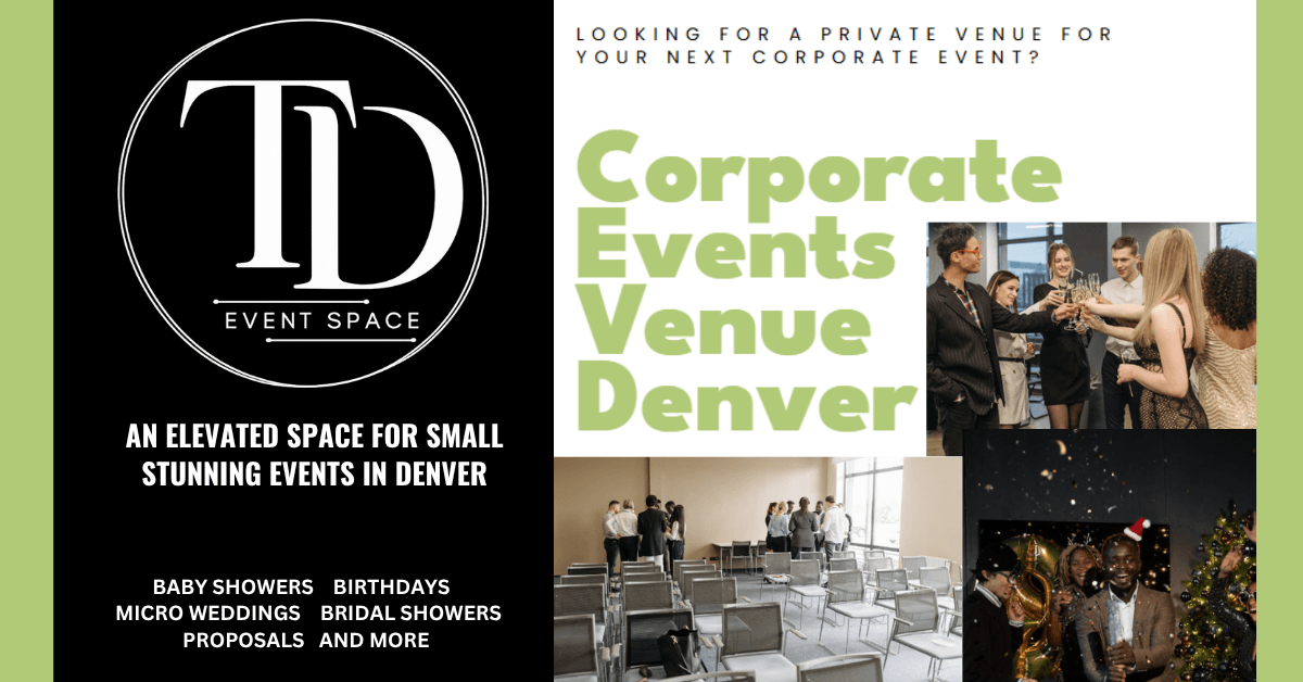 Corporate Events Venue Denver | Professional & Stylish Event Space | TD ...